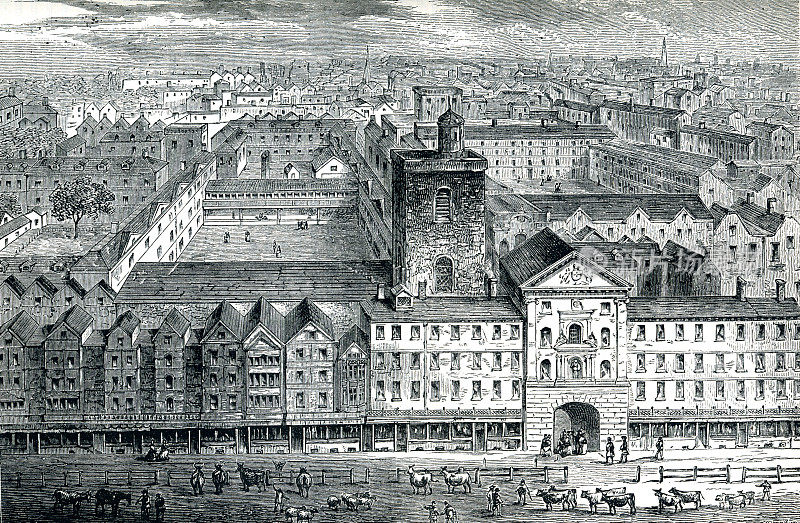 19世纪的St Bartholemews医院